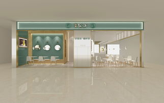 享茶专卖店空间设计 奶茶专卖店设计 饮品si设计