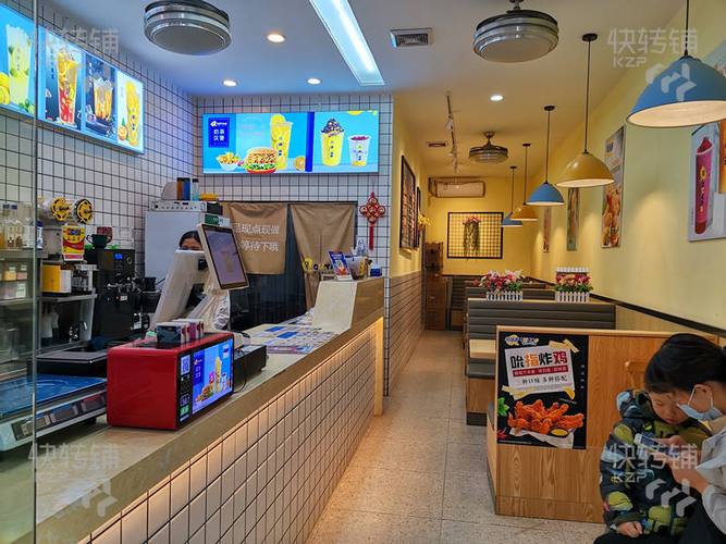 虎门炸鸡汉堡奶茶店空转全新装修可做餐饮不限任何行业